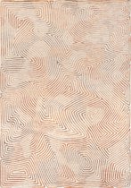 Wasbaar Binnen & Buiten Vloerkleed - 200 x 280 cm - Louis De Poortere Coral Indian Sand - Laagpolig Tapijt - Gerecycled PET - Made in Belgium - Circulair