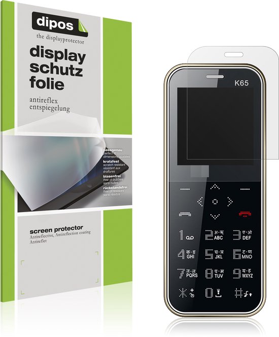 Foto: Dipos 4x matte beschermfolie geschikt voor i kall k65 card krasbestendige antireflecterende screenprotector ultra thin
