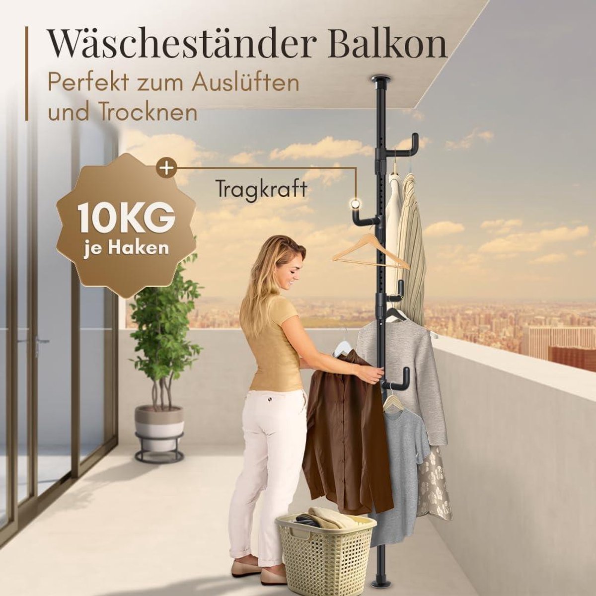Kapstok Met Schoenenrek - Industriële Kledingstandaard Met 5 Niveaus Garderobe Voor Hal Greige Zwart Kapstok Met Schoenenrek - Industriële Kledingstandaard Met 5 Niveaus Garderobe Voor Hal Greige Zwart