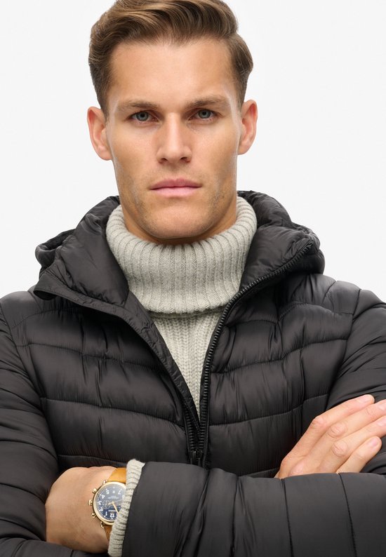 Superdry HOODED FUJI SPORT PADDED JKT Heren Jas - Maat L