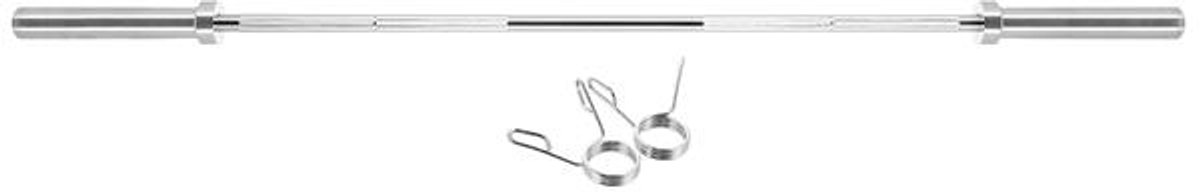 HMS GOP180 Serie - Olympische Stang - 180cm - Radeeroppervlak - Spring Clips