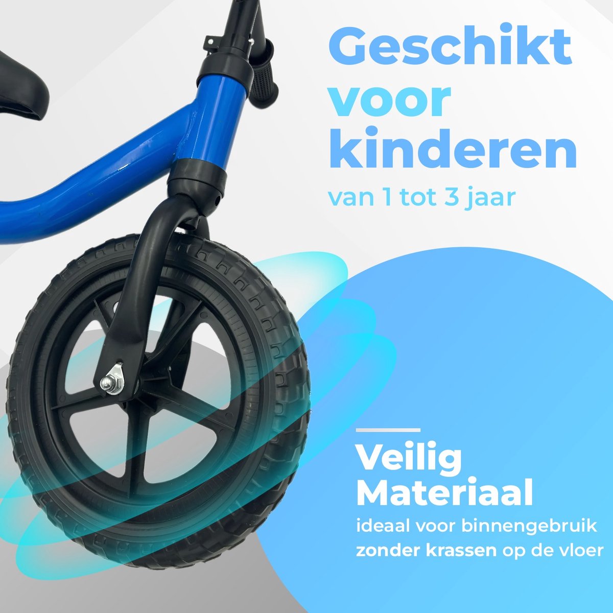 Joyful Loopfiets - Balans & Coördinatie 1-3 jaar thumbnail 3