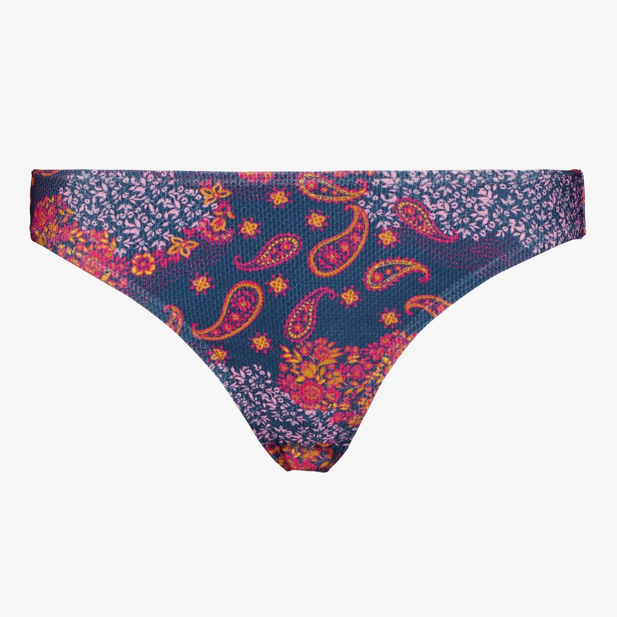 Osaga dames bikinibroekje met print blauw - Maat XL