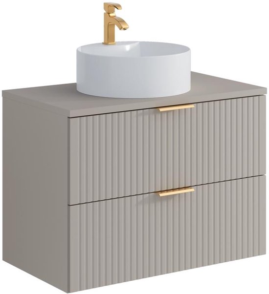 Vasque à poser Rea BELINDA MINI TRAVERTINE MATT - Rea
