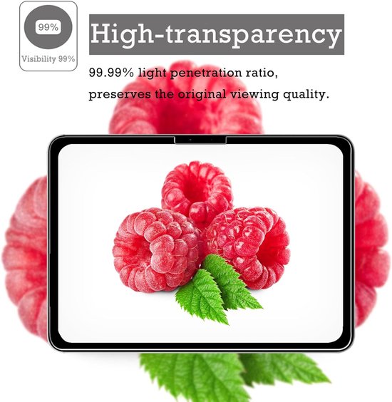 Protection d'écran en Glas trempé - Protection d'écran en Tempered Glass Convient pour : Apple iPad Air 13 pouces (2024) M2 / iPad Pro 13 (2024) M4 - 13 pouces - 2x