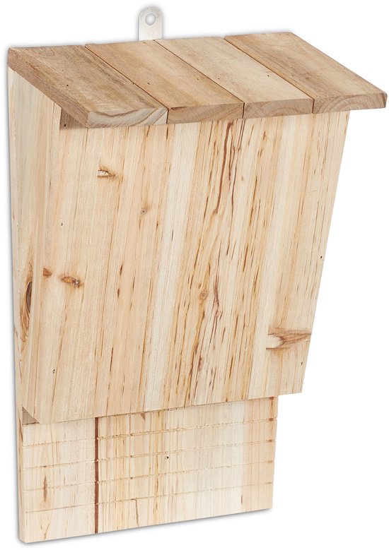 vleermuiskast - hout - 34 x 22,5 x 13 cm