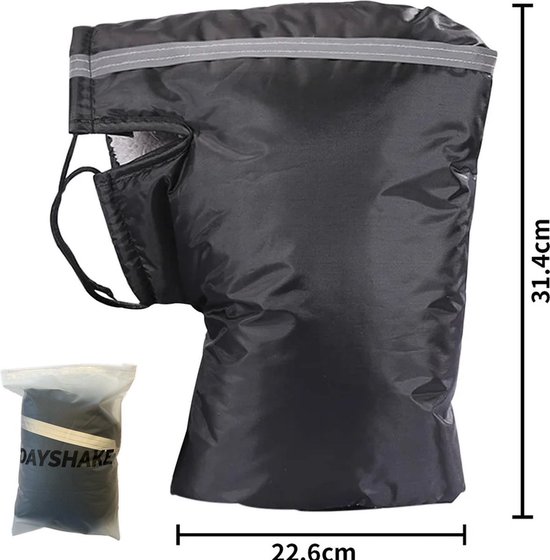 Dayshake Handmoffen - Extra Gewatteerde Fietswanten - Fietsmoffen - Scooter Handschoenen - Handverwarmers - Fiets Accessoires van Dayshake — afbeelding 5