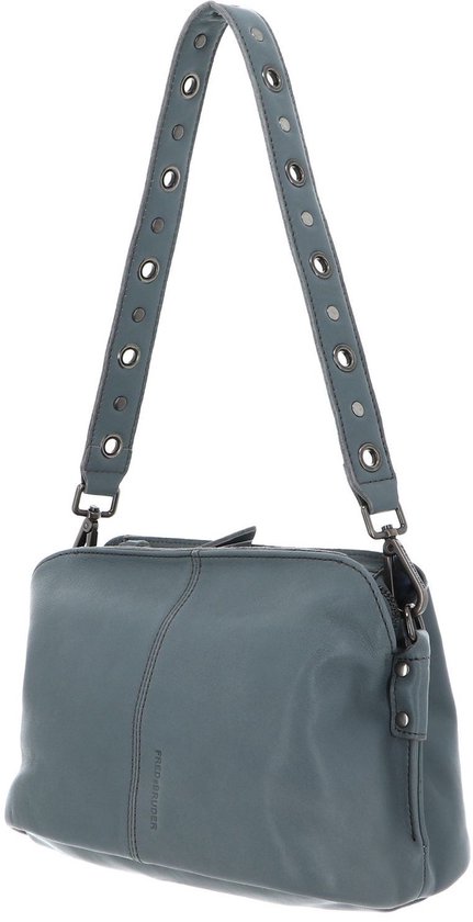 FREDsBRUDER Cuir Sac à épaule bandoulière Me and My Bag Shoulderbag Dusty Blue Bleu clair