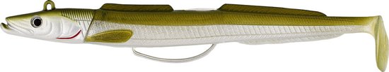 Westin Sandy Andy Weedless Sinking Jig 16g 10cm Haak 2 - Weedless Zeebaars Jig - Kleur : Snow White van Westin — afbeelding 4
