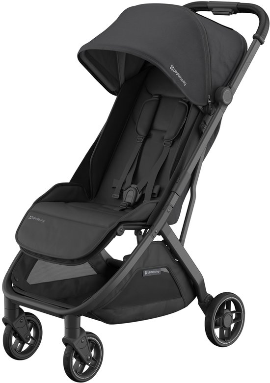 UPPAbaby MINU V3 Buggy - Jake Carbon Frame Met Zwart Leer
