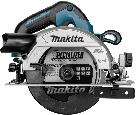 Makita DHS660ZJ Accu Cirkelzaag 18V - Losse Body (geleverd zonder accu en lader)