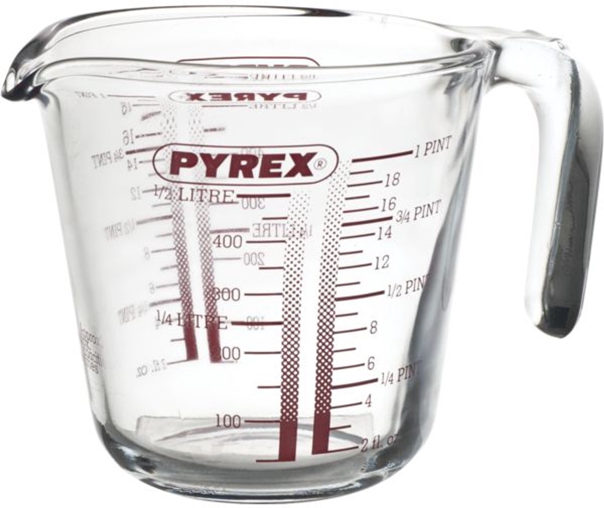 Pyrex - Maatbeker - 0,5 L Glas (1010631) — cadeau in Koken & Dineren - foto 2