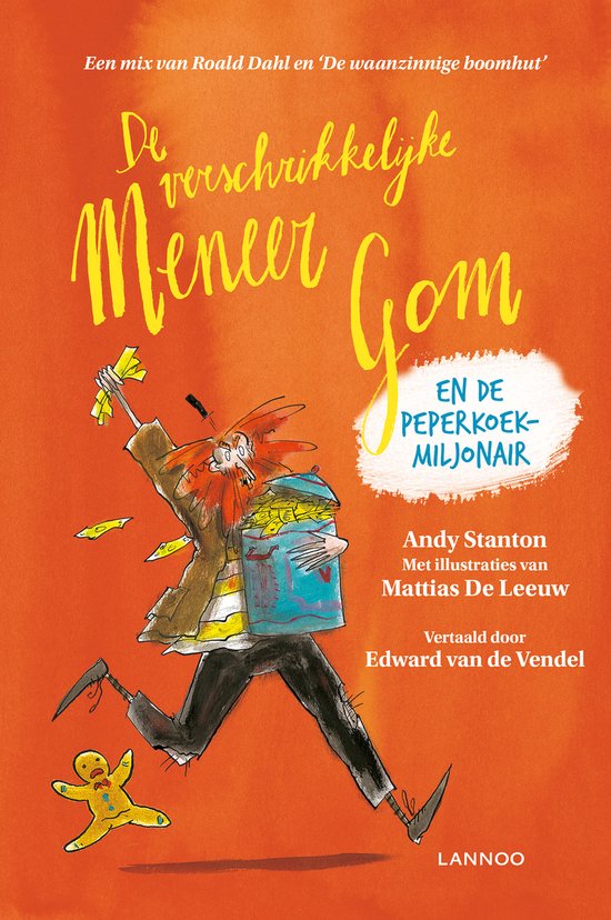 De verschrikkelijke meneer Gom en de peperkoekmiljonair - cover