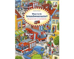 foto van Zoekboeken - Waar is de brandweerauto?