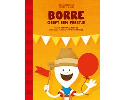 Omslag van Borre geeft een feestje - boekje
