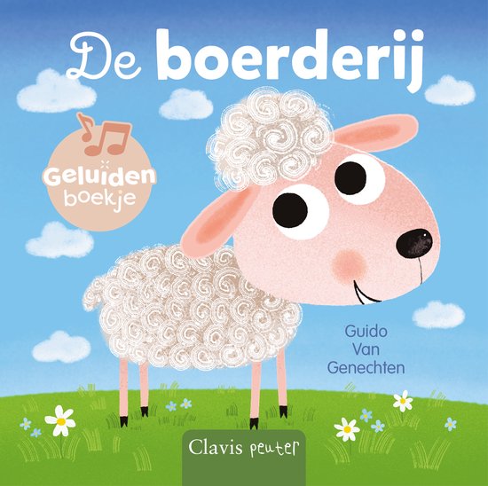 De boerderij - Van Genechten (geluidenboekje) - cover