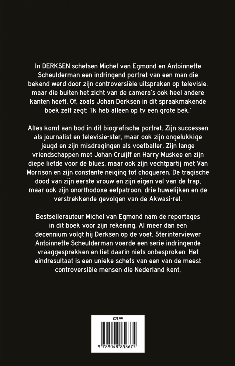 Derksen - back cover