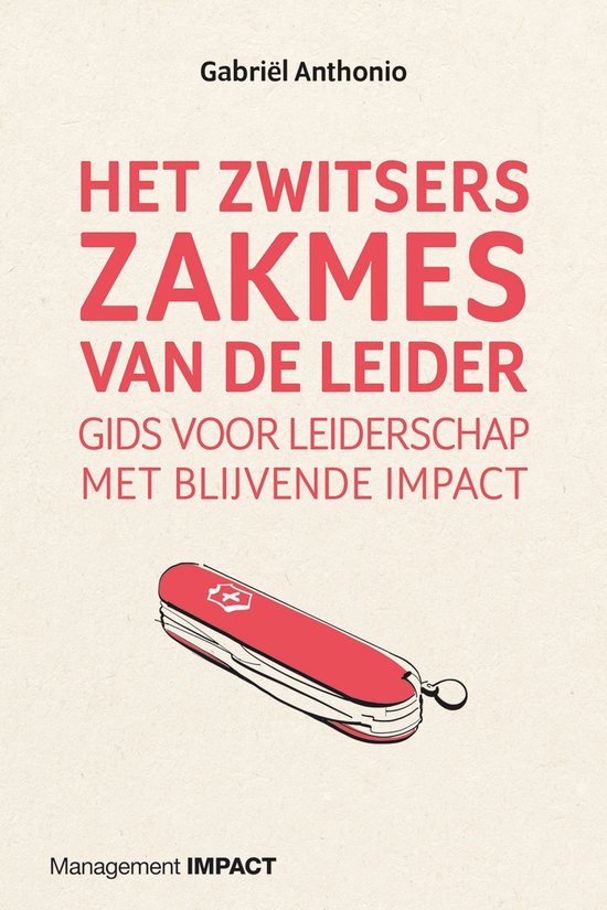 Het Zwitsers zakmes van de leider - cover