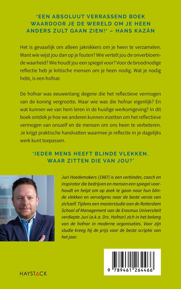 Gezocht: hofnar - back cover