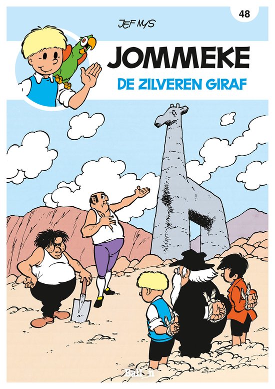 Foto: Jommeke strip 48 de zilveren giraf