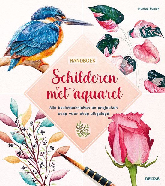Schilderen met aquarel: handboek : alle basistechnieken en projecten stap voor stap uitgelegd
