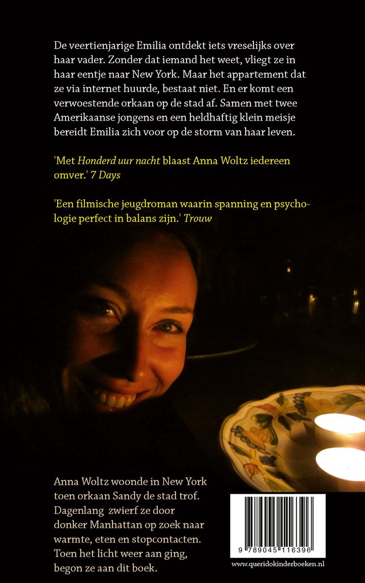Honderd uur nacht - back cover