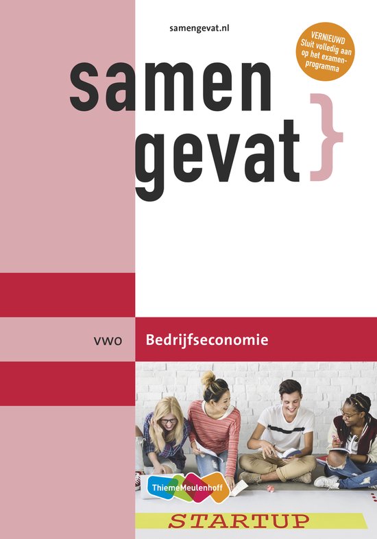 Samengevat vwo Bedrijfseconomie - cover