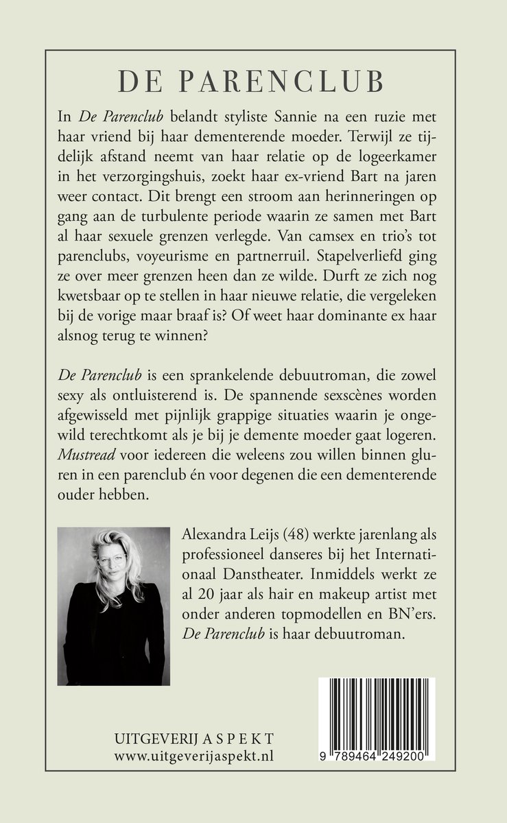 De Parenclub - back cover