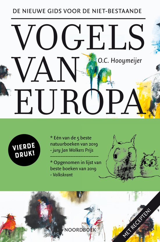 De nieuwe gids voor de niet-bestaande vogels van Europa - cover