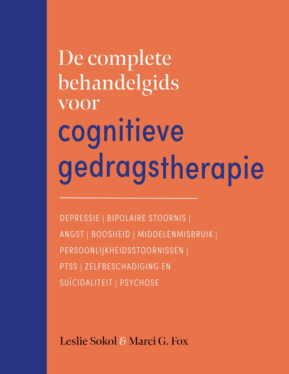 Omslag van De complete behandelgids voor cognitieve gedragstherapie