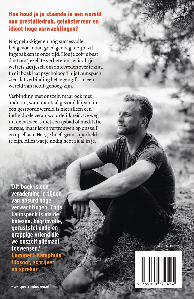 Je bent al genoeg - back cover