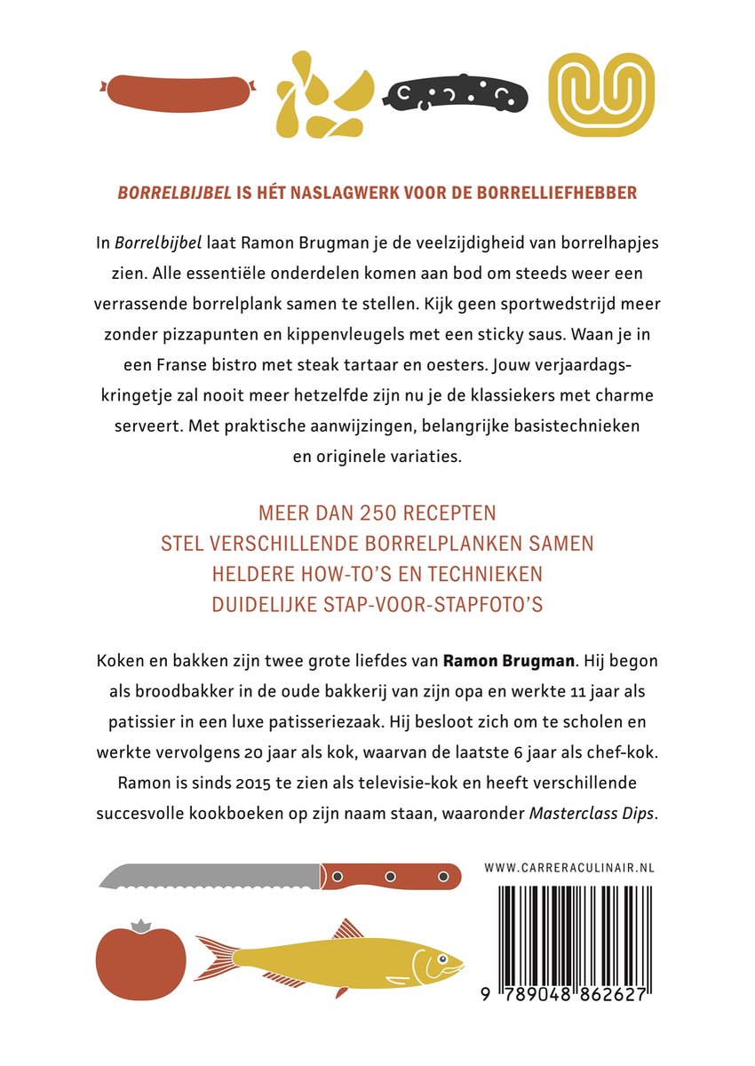 Kookbijbels - Borrelbijbel - back cover