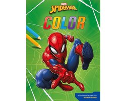 Marvel Spider-Man Color kleurblok / Marvel Spider-Man Color bloc de coloriage