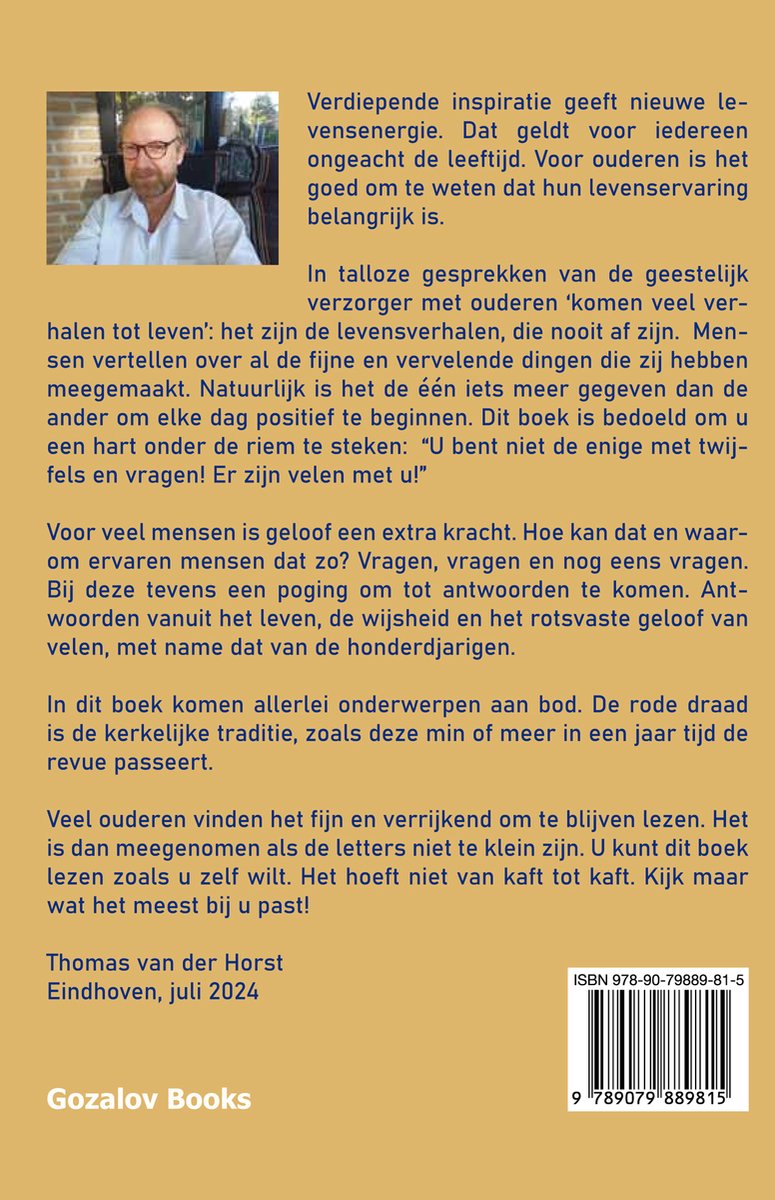 Goeie Moed - back cover