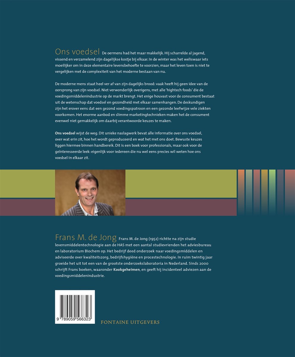 Ons voedsel - back cover