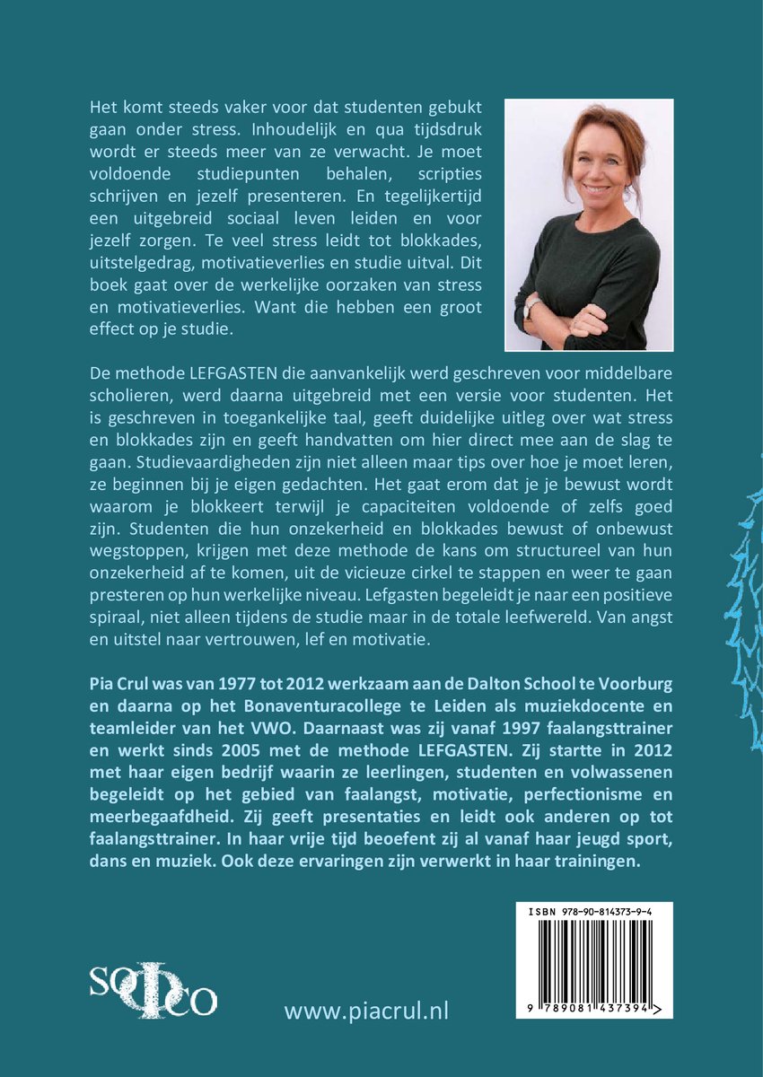 Lefgasten voor studenten - back cover