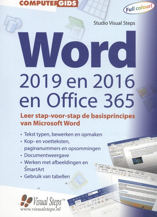 Computergidsen - Computergids Word 2019, 2016 en Office 365