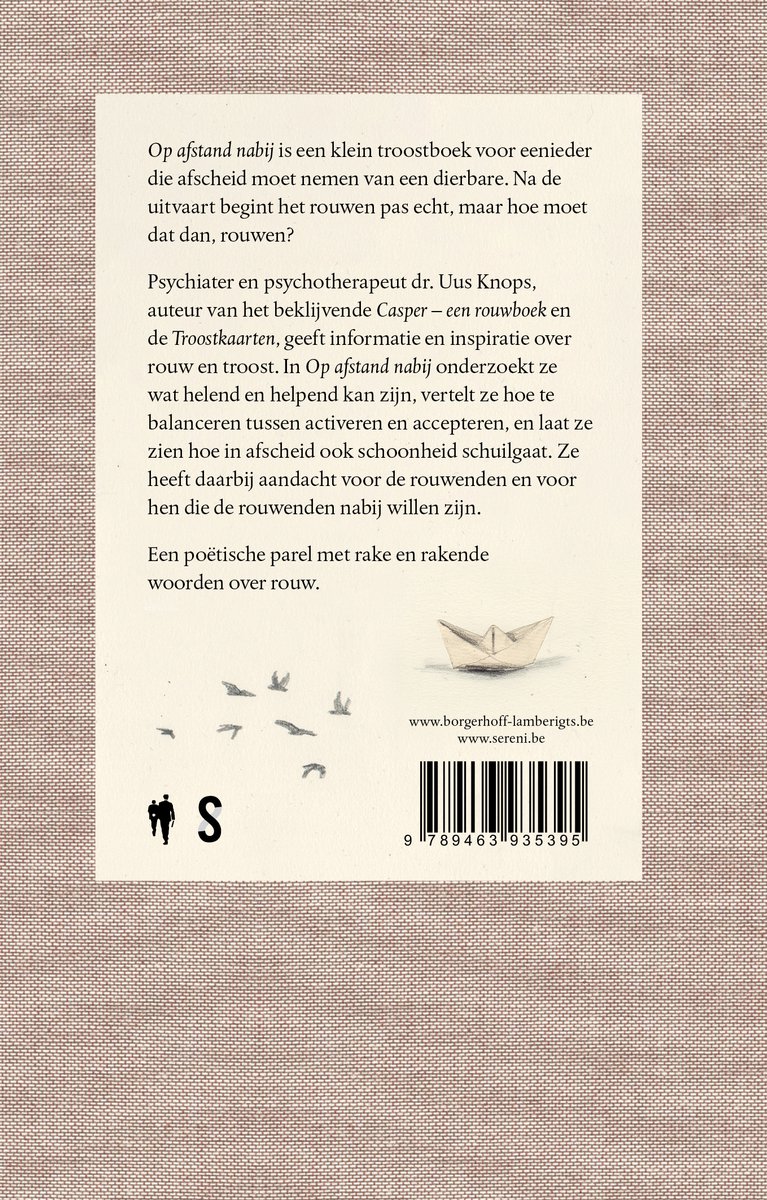 Op afstand nabij - back cover