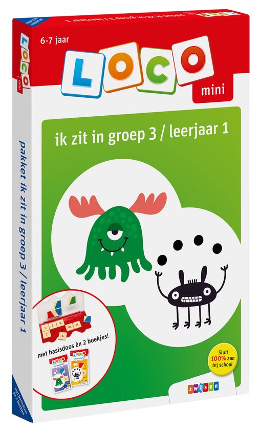 Loco Mini - Loco mini pakket ik zit in groep 3 / leerjaar 1 - cover