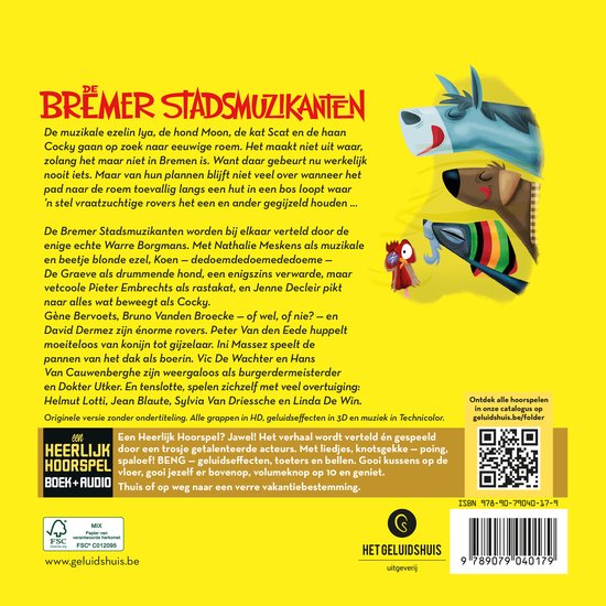 Heerlijke Hoorspelen 6 - De Bremer stadsmuzikanten