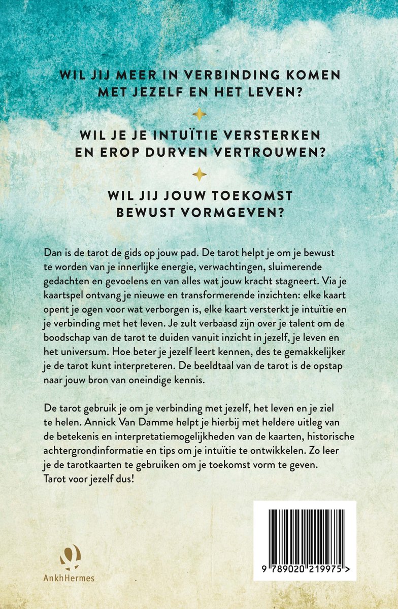 Tarot voor jezelf - back cover