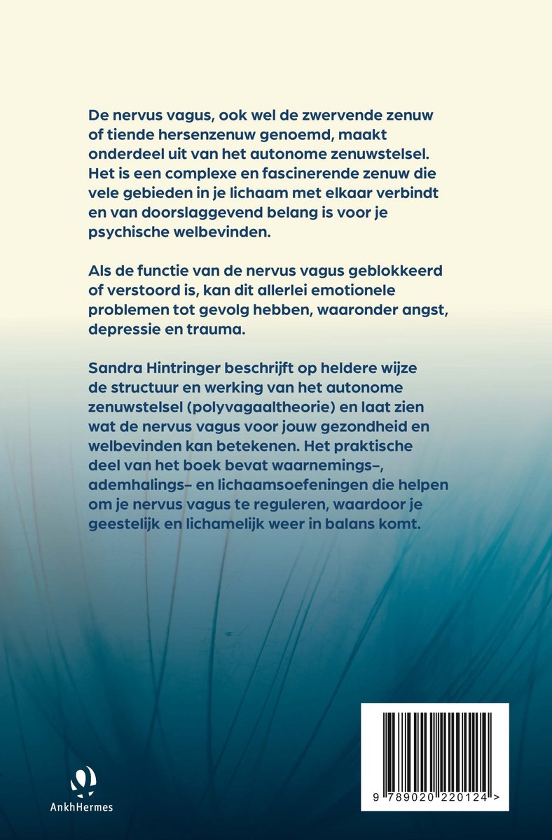 De nervus vagus, onze innerlijke therapeut - back cover