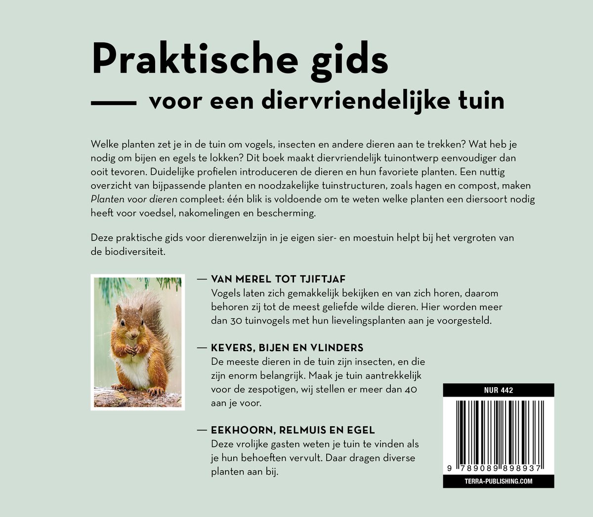Planten voor dieren - back cover