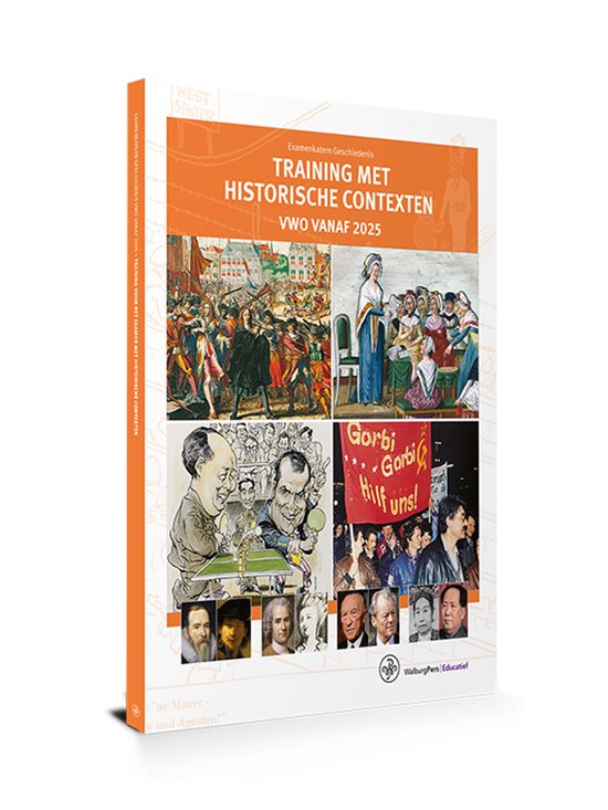 Examenkatern vwo - Training met Historische Contexten - cover