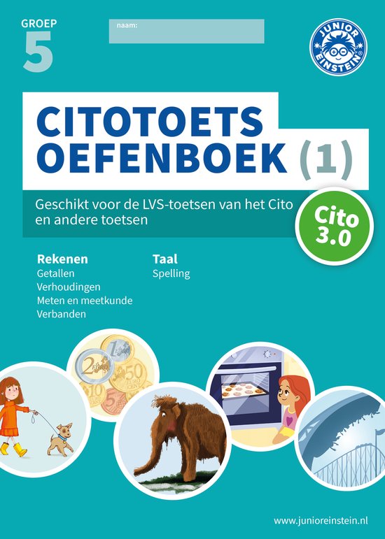 Deel 1 - Citotoets Oefenboek deel 1 groep 5 - cover