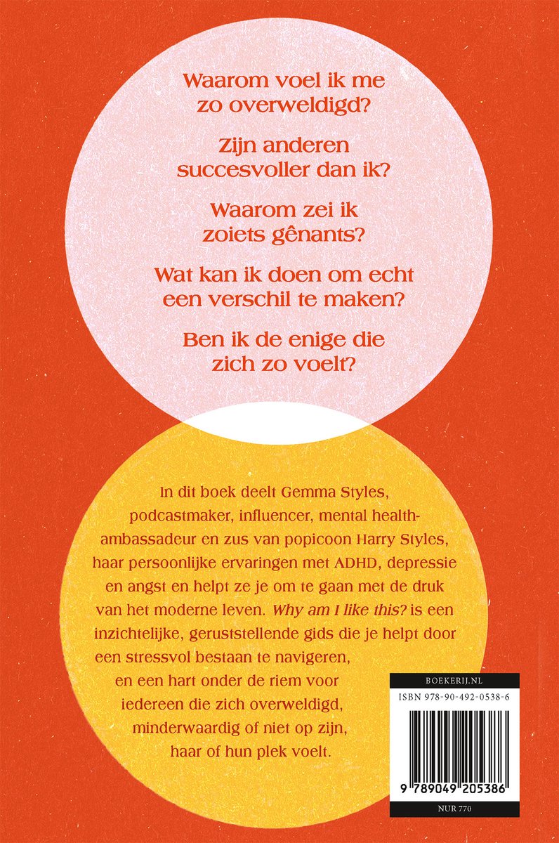 Why am I like this? - back cover