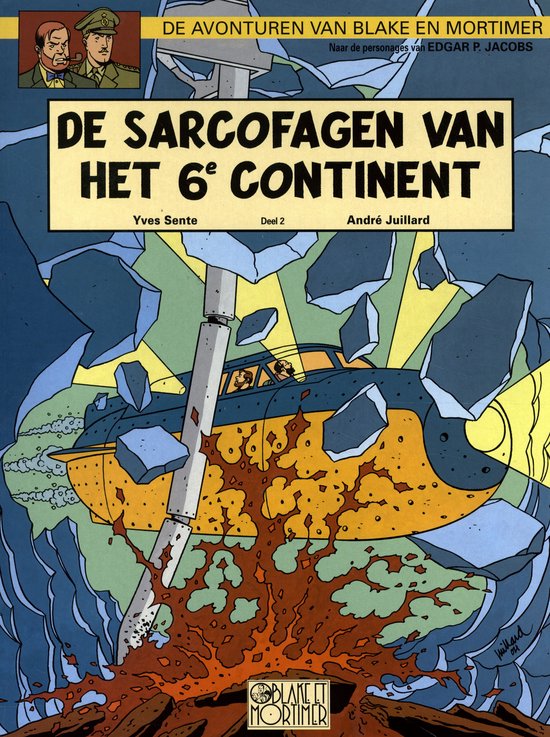 Blake & Mortimer 2 - De sarcofagen van het 6e continent - cover