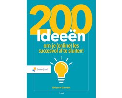 200 ideeën om je (online) les succesvol af te sluiten!