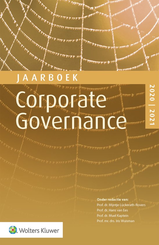 Jaarboek Corporate Governance 2020-2021 - cover