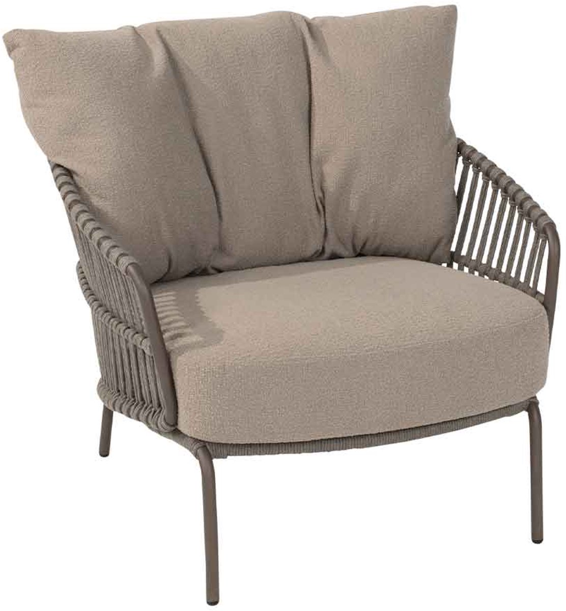 4 Seasons Outdoor Capalbio fauteuil lounge - marron